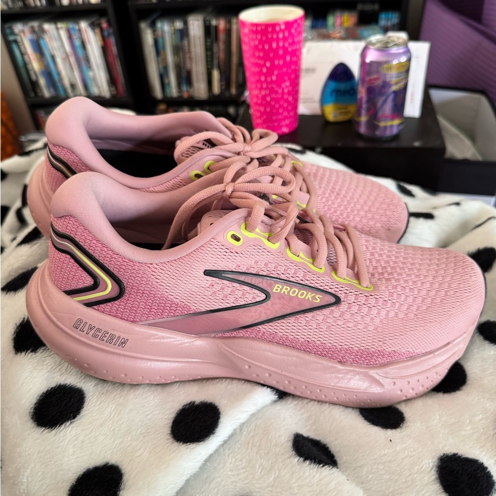 Brooks Women's Pink Glycerin 21 Women’s 9.5